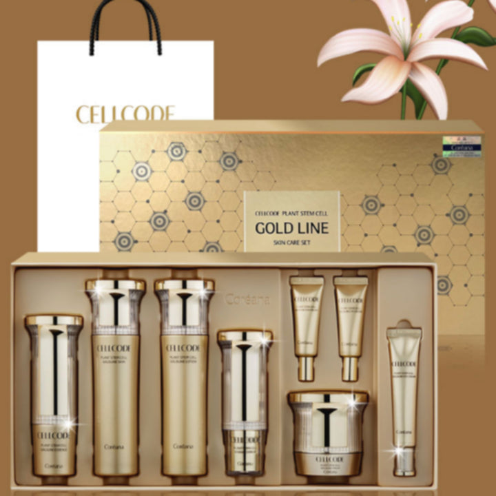 COREANA CELL CODE Plant Stemcell Gold Line Special Set
