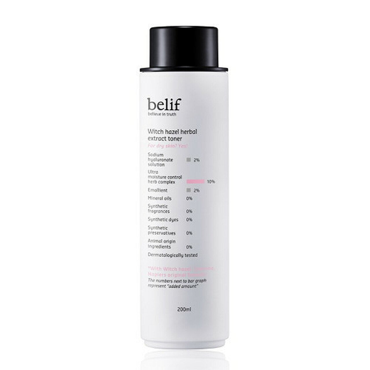 belif witch hazel herbal extract toner