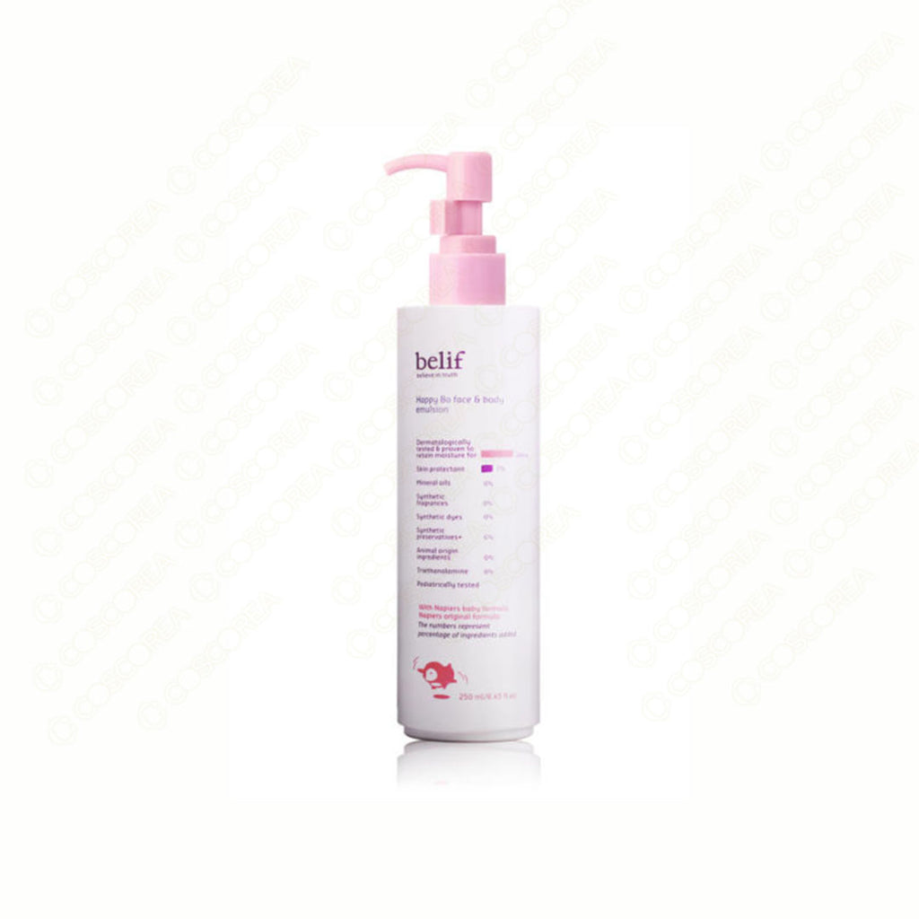 belif HAPPY BO face n body emulsion 250ML