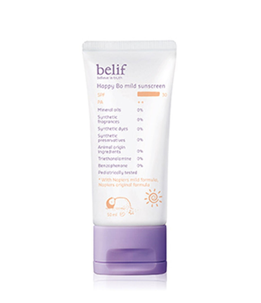 belif HAPPY BO mild sunscreen 50ML